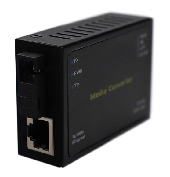 Міні-оптоволоконний медіаконвертер 100Base-FX - 100Base-TX